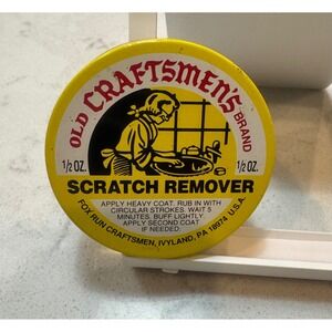 Rare Advertising Tin of Old Craftsman
Scratch‎ Remover 1 oz.